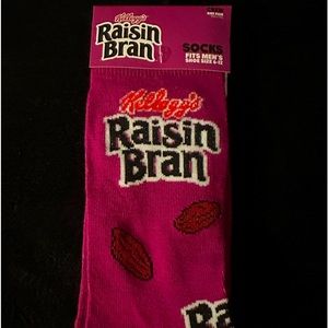 Kelloggs Raisin Bran Men’s Crew Socks